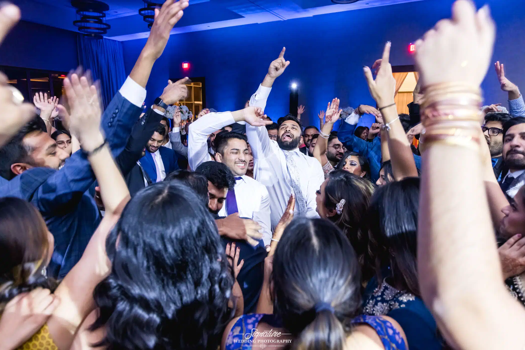 Image by Signature Wedding Photography Wedding guests dancing