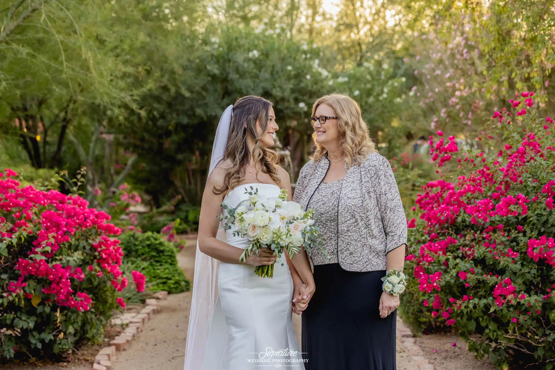 Image by Signature Wedding Photography bride with her mom
